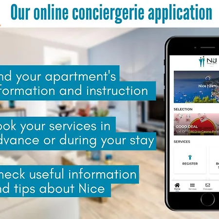 Nestor&jeeves - Terrace - - Very Close Sea - Floor * Nicea